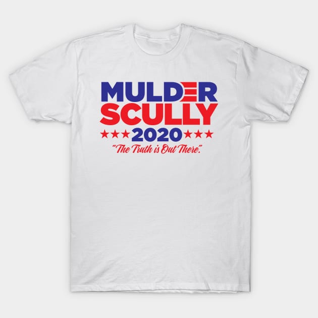 MULDER SCULLY 2020 T-Shirt by MindsparkCreative